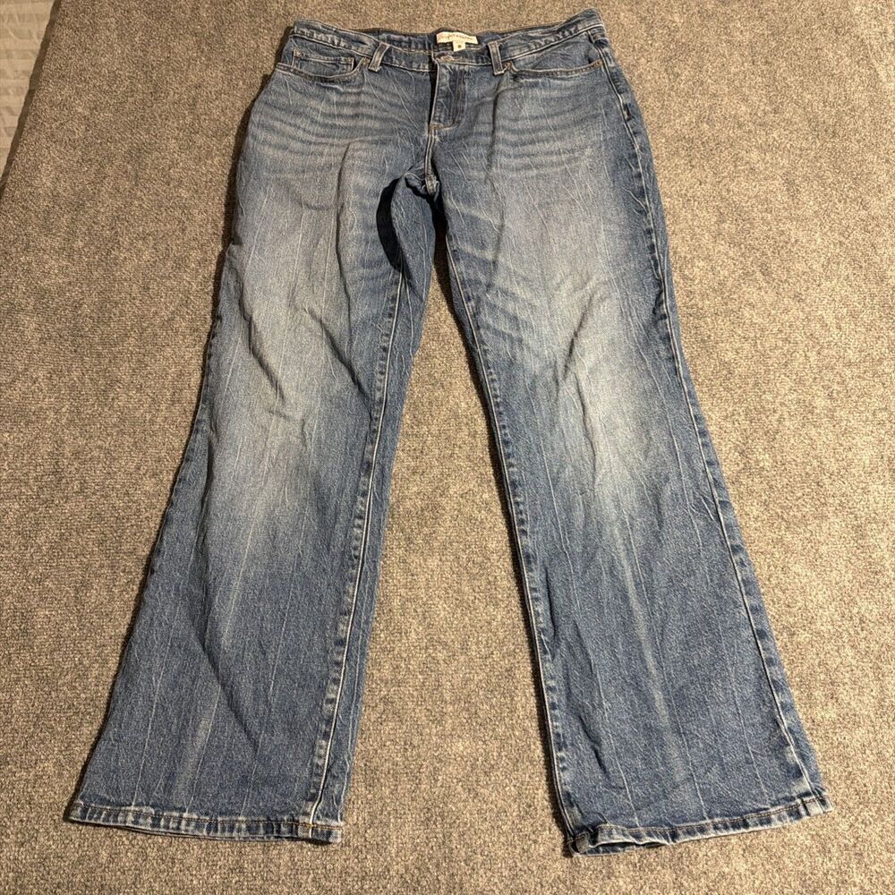Lucky Brand Denim Jeans Womens 12/31R Blue Stretch Easy Rider Boot Cut